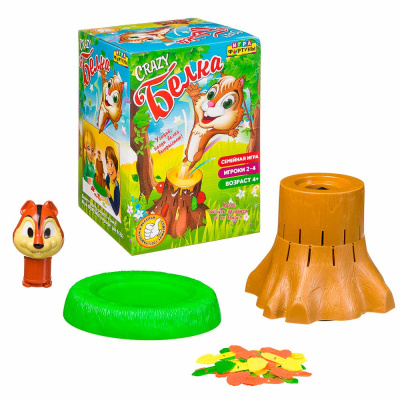 Настольная игра Crazy Белка Фортуна Ф70000